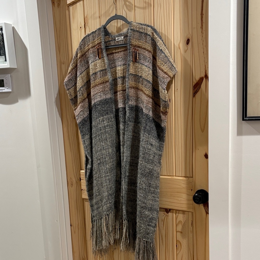 Handwoven Tunic Barbara Durkee Designer Weaver Santa Fe. Gorgeous. 45” long.